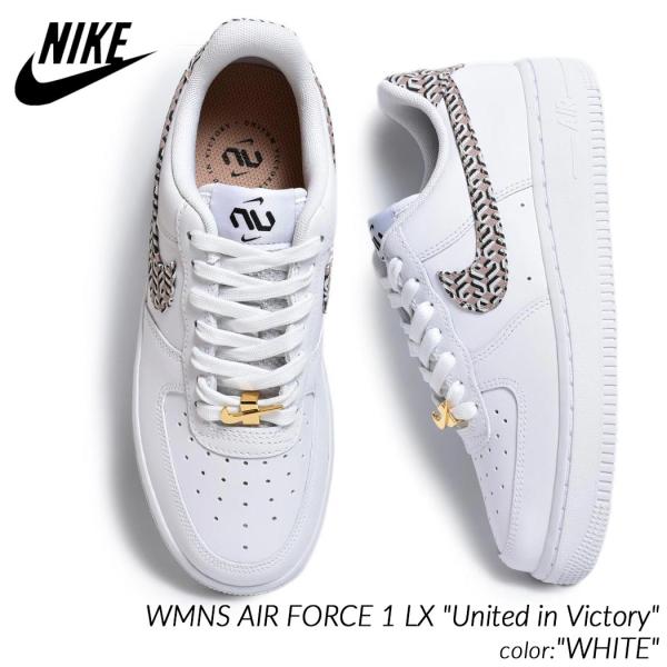NIKE WMNS AIR FORCE 1 LX &quot;United in Victory&quot; WHITE...