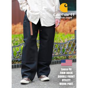 carhartt カーハート ダブルニー ワークパンツ ダック地 ブラック Carhartt カーハート メンズ ダブルニー ダック ペインター