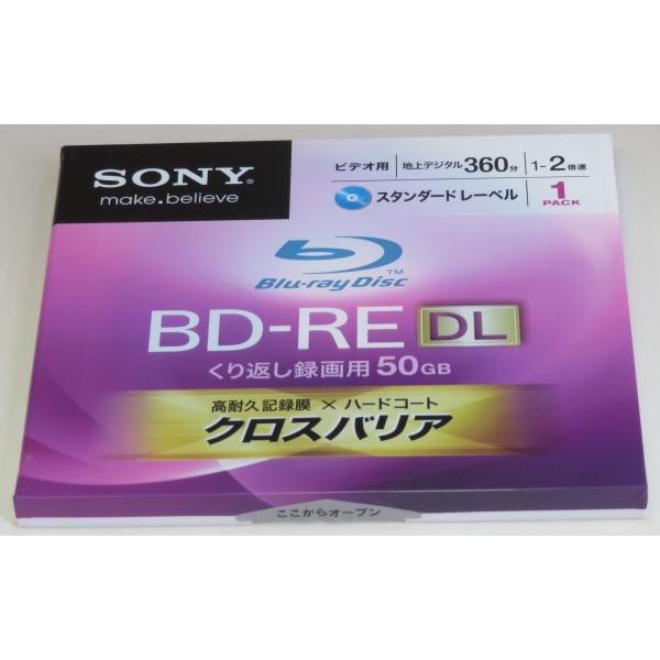 SONY ソニー 録画用BD-RE DL 書換え型 1-2倍速 片面2層 50GB 1枚 BNE2V...
