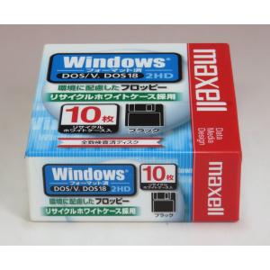 maxell マクセル 3.5型2HDフロッピーディスクWindowsフォーマット10枚パック環境対応製品 MFHD18.D10E 生産完了品