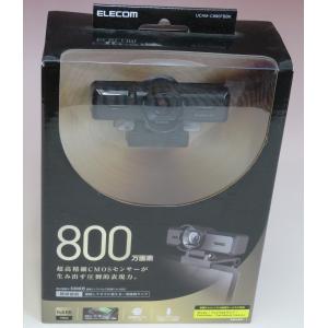 ELECOM 顔認証対応Webカメラ UCAM-CF20FBBK （ブラック） Webカメラ