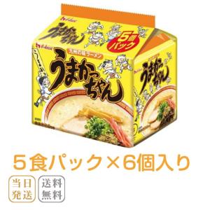 うまかっちゃん ラーメン インスタントラーメン 30食 ケース 5食パック×6個入 送料無料