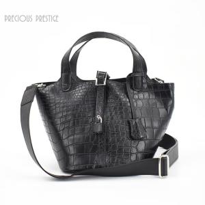 クロコダイル ハンドバッグ 小さめ ＼買えるLE...の商品画像