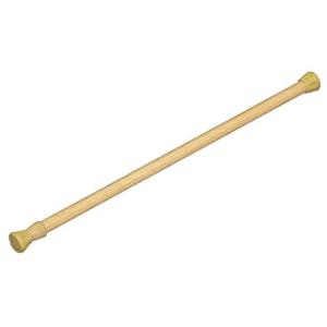 平安伸銅工業 つっぱり棒 ばね式強力タイプ ミニS 木目 幅42~66cm 耐荷重7~3kg パイプ直径1.3cm RPM-2