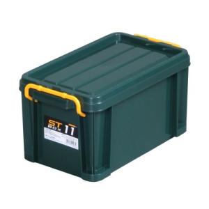 JEJアステージ 収納ボックス 日本製 STボックス #11 積み重ね ダークグリーン