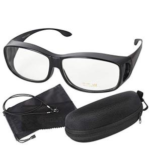 Forzacx 花粉症 メガネ 5点セット 近視メガネに対応 男女兼用 サングラス 防風 防塵 花粉症対策 ゴーグル 防塵メ