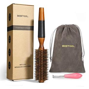 BESTOOL ロールブラシ ヘアブラシ ロール くし 木製