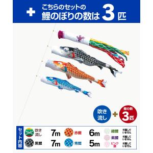 鯉のぼり 庭用 こいのぼり 徳永鯉のぼり 吉兆...の詳細画像1