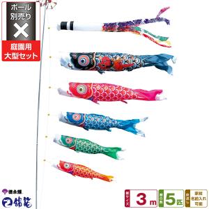 鯉のぼり 庭用 こいのぼり 徳永鯉のぼり 錦龍 ...の商品画像