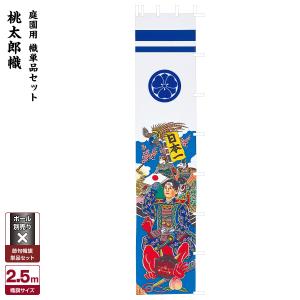 武者幟 武者絵のぼり 庭用 節句幟 幟旗 庭園用 武者絵幟セット 金太郎