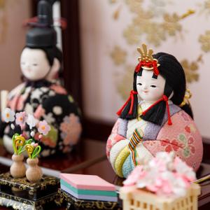 雛人形 コンパクト おしゃれ お雛様 木目込み...の詳細画像5