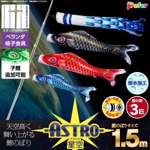 こいのぼり 庭園用 旭天竜 【2019年新作】 鯉幟 セット各種 鯉3匹6点