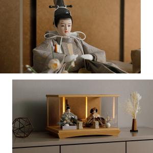 雛人形 コンパクト 親王飾り 高級 雛 PRE...の詳細画像4