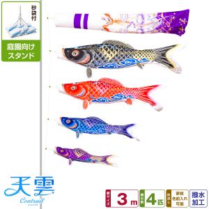 こいのぼり 鯉のぼり 五色吹き流し単品3m : 恵月人形本舗 - 通販