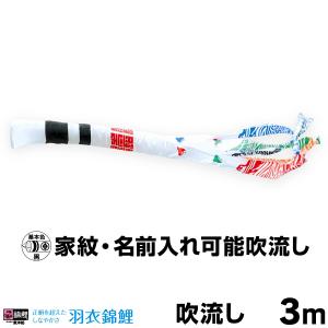 こいのぼり 単品 鯉のぼり 黄金錦鯉 ナイロン五色吹流し 3m単品