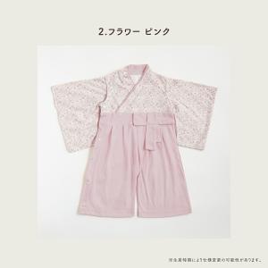 袴 ロンパース 女の子 雛人形 七五三 雛祭り...の詳細画像5