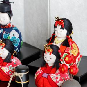 雛人形 おしゃれ コンパクト かわいい 木目込...の詳細画像5