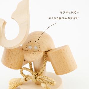 五月人形 木製 コンパクト おしゃれ インテリ...の詳細画像4