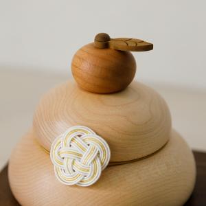 鏡餅 かがみもち 木製 おしゃれ コンパクト ...の詳細画像4