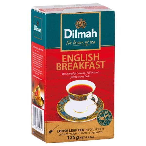 Dilmah(ディルマ) イングリッシュ・ブレックファースト(リーフティー) 125g ×2個