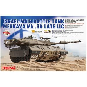 モンモデル 1/35 イスラエル軍 イスラエル主力戦車 メルカバMk.3D 低強度紛争型 プラモデル MTS025｜prefereshop2