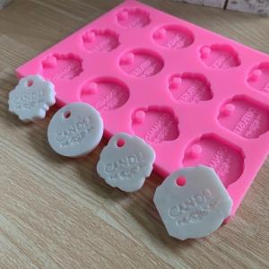 オリジナルタグ、ラベル、キーリング用モールド　3種類（CANDLE、DIFFUSER、ORNAMENT）Ｇ1