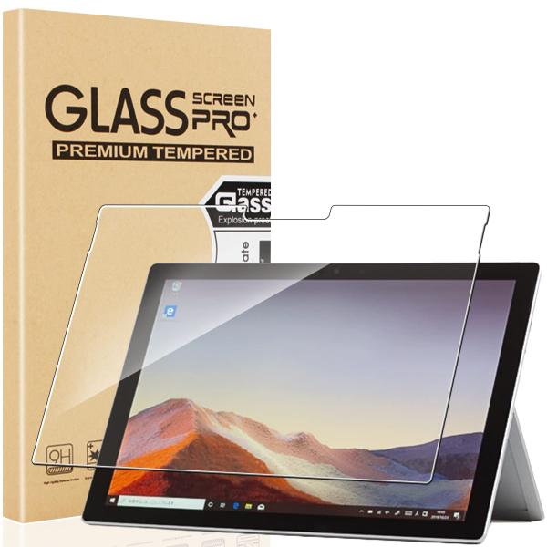 Surface Pro 7 + /Surface Pro 7 用のガラスフィルム サーフェス プロ ...