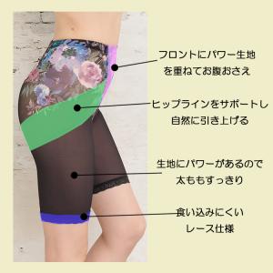 ガードル 補正下着 ハイウエスト ロングガード...の詳細画像2
