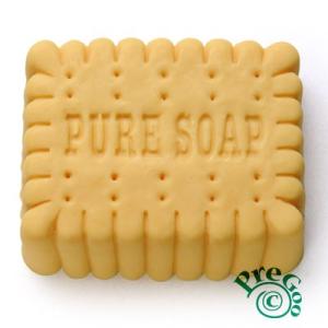 デザイン シリコンモールド　PURE SOAP ビスケット　　　　型　biscuit  n