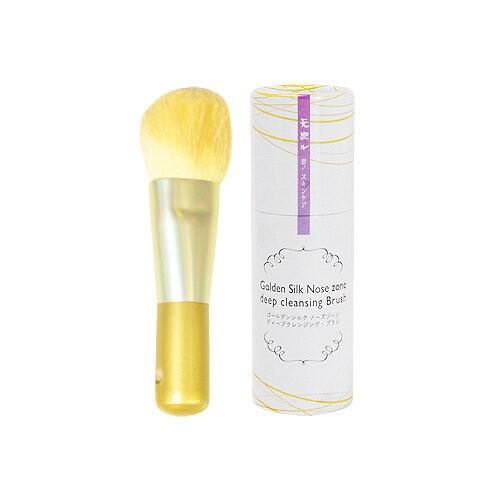 天照ル 君ノスキンケア   ゴールデンシルク   ノーズゾーン・ディープクレンジング・ブラシ 黄金ブ...