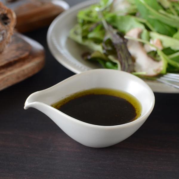 森修焼（しんしゅうやき） ドレッシングボウル ミルキーグレージュ