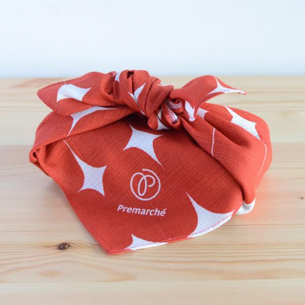 【むす美×プレマルシェ】カカオレートラボ オリジナル風呂敷 Cacaolate(R) ver. 45...