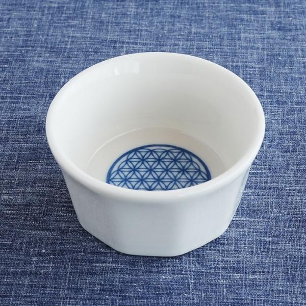 森修焼（しんしゅうやき） 十角ミニボウル フラワーオブライフ