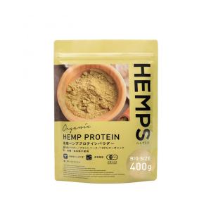 HEMPS 有機ヘンププロテインパウダー 400g × 1個の商品画像