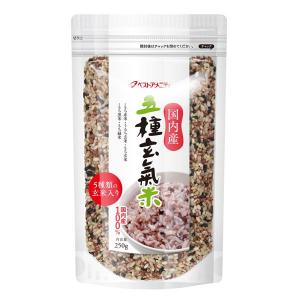 ベストアメニティ  国内産 五種玄氣米 250g｜prema