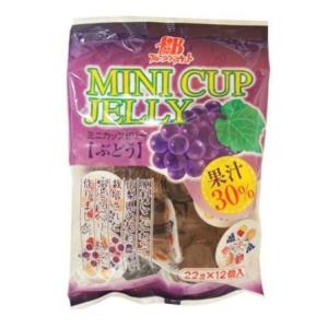 フルーツバスケット ミニカップゼリー ぶどう 22g×12個入り