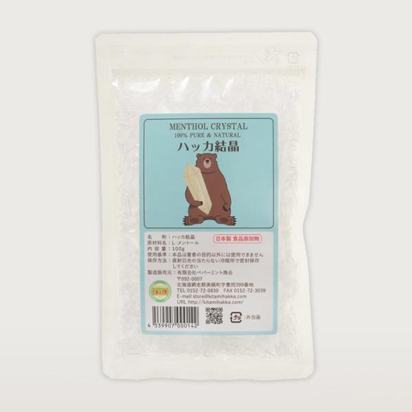 ペパーミント商会 天然ハッカ結晶 100g