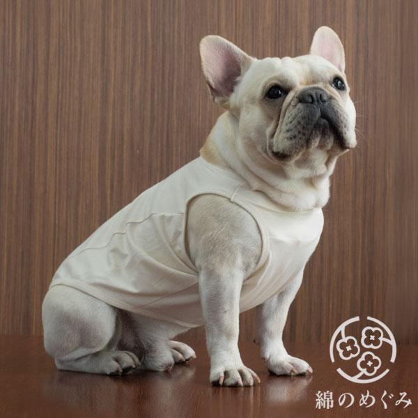 森から海へ　綿のめぐみ オーガニックコットン タンクトップ／フレンチブルドッグ Mサイズ