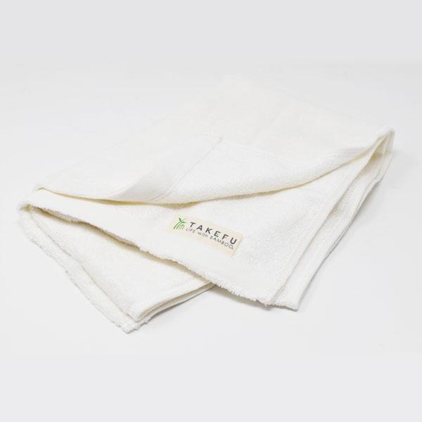 竹布-TAKEFU フェイスタオル ナチュラル