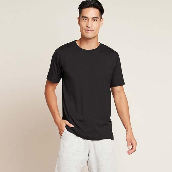 BOODY（ブーディ） メンズクルーネックTシャツ メンズ　ブラック　L