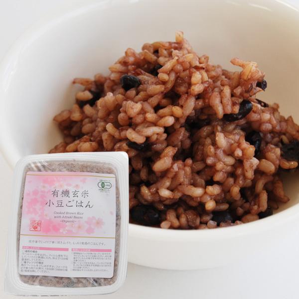 プレマシャンティ   有機玄米小豆ごはん 160g×3個セット