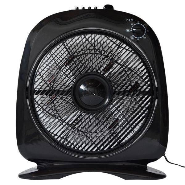 マイナスイオン扇風機 『新林の滝（森林の滝）』 ブラック PR-25(BLK) （タイマー内蔵タイプ...