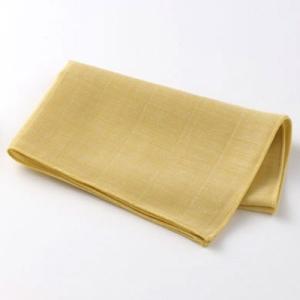 竹布-TAKEFU ガーゼハンカチ清布（すがしぬの） 山吹(やまぶき)
