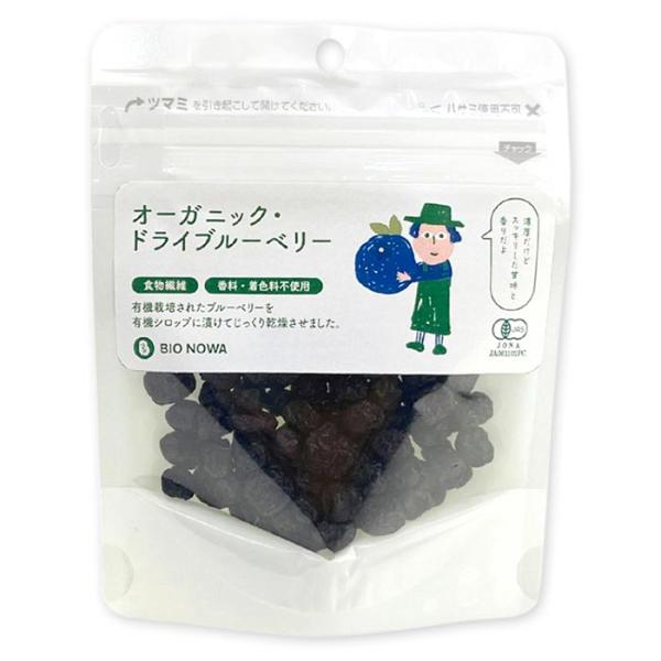 BIONOWA オーガニック・ドライブルーベリー 50g