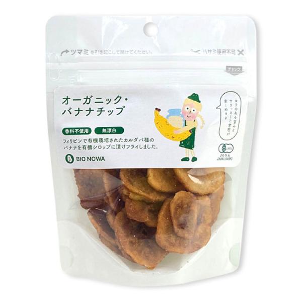 BIONOWA オーガニック・バナナチップ 40g