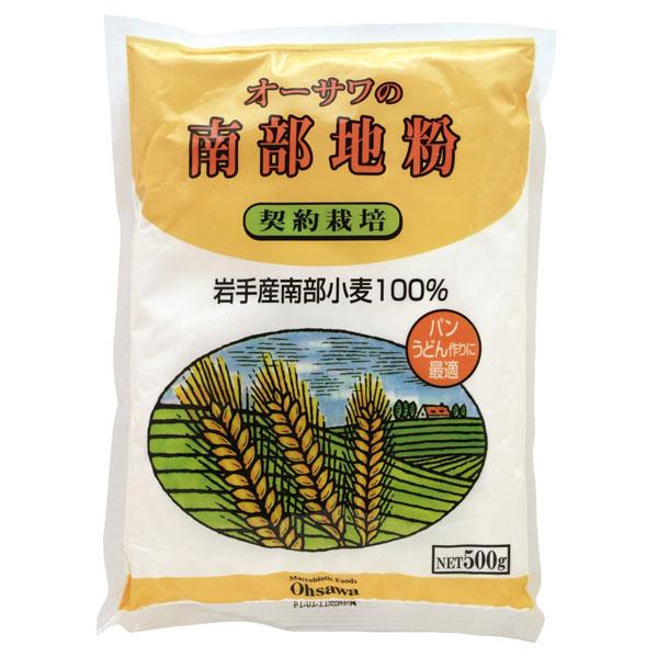 オーサワの南部地粉　準強力粉 500g