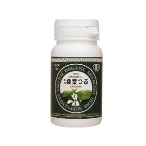 桜江町桑茶生産組合   有機桑葉つぶ 72g（200mg×360粒）｜prema