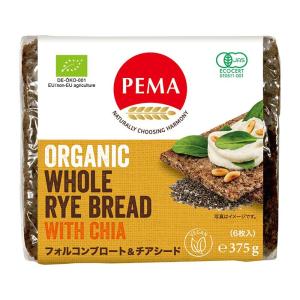 ミトク PEMA有機全粒ライ麦パン 375g