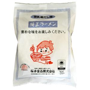 桜井 純正ラーメン　豆乳塩だし味 1食／104g｜prema