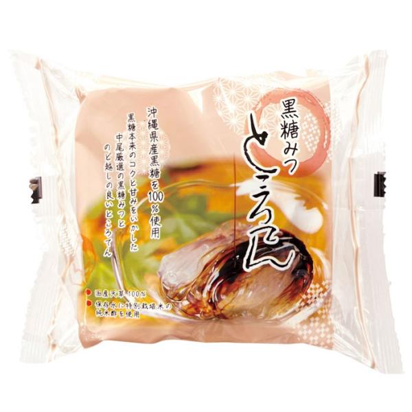 中尾食品工業 ところてんONECUP 黒糖みつ155g
